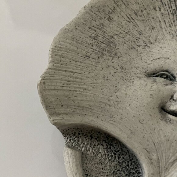 Vintage George Carruth Studio Casey Sprout Ginkgo Leaf Sculpture Signed 2005 - Picture 5 of 8